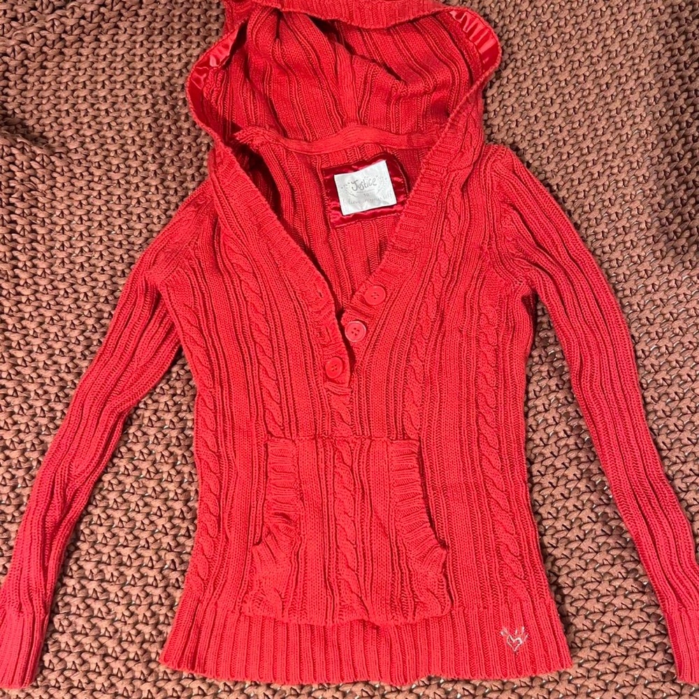 cutie mini button up cardigan 🎈🌹